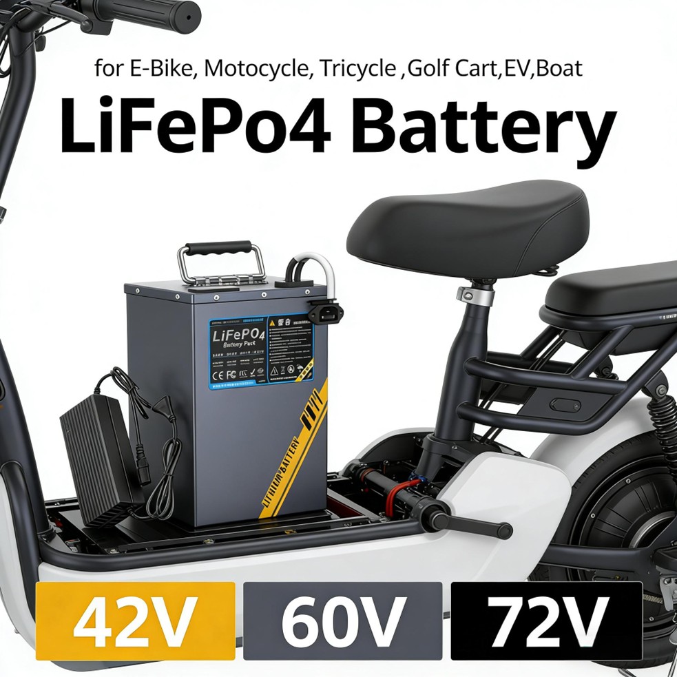 72V 30Ah Lifepo4 Battery Pack - Долговечная литий-железо-фосфатная (LiFePO4) аккумуляторная батарея 48В