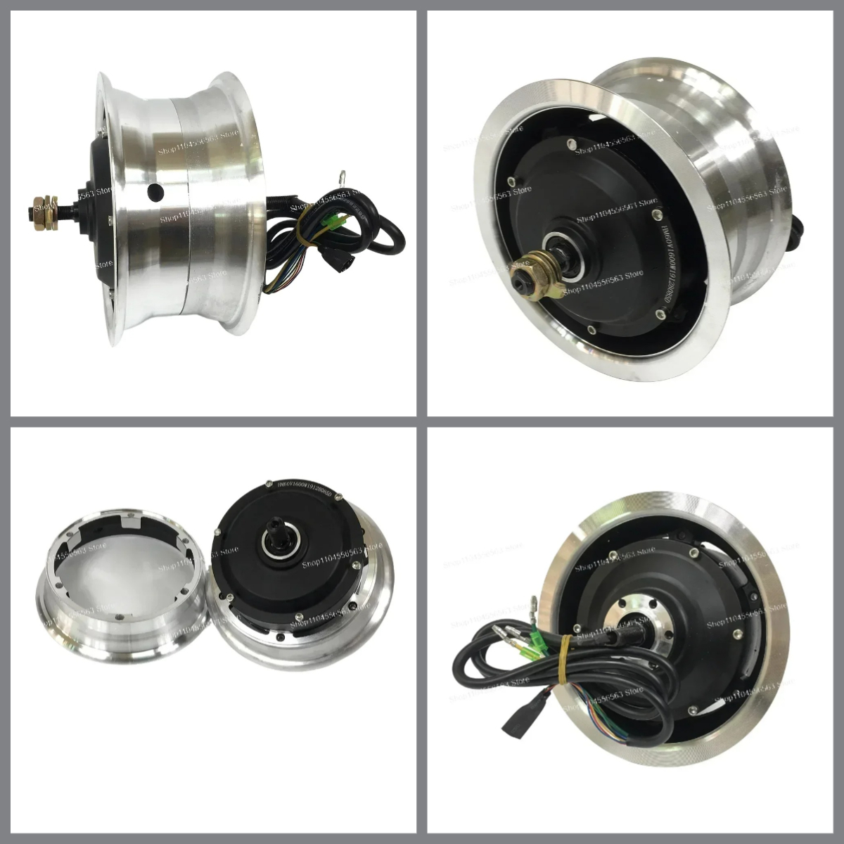 11 Inch 72V 3500W Motor Wheel - Электродвигатель-колесо для электросамоката 60В/72В, 1600Вт-3500Вт, 11