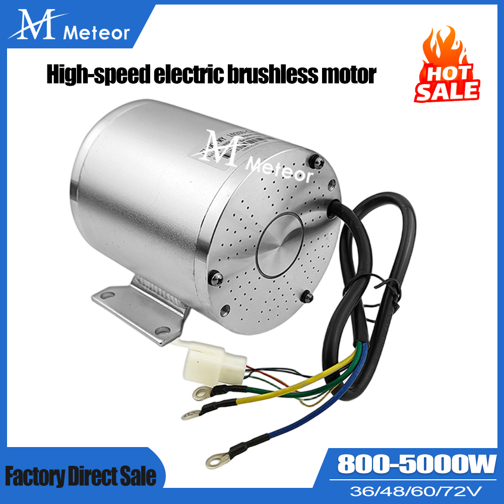 60V 5000W Brushless Hub Motor - Высокоскоростной бесщеточный электродвигатель 800W 2000W 2500W