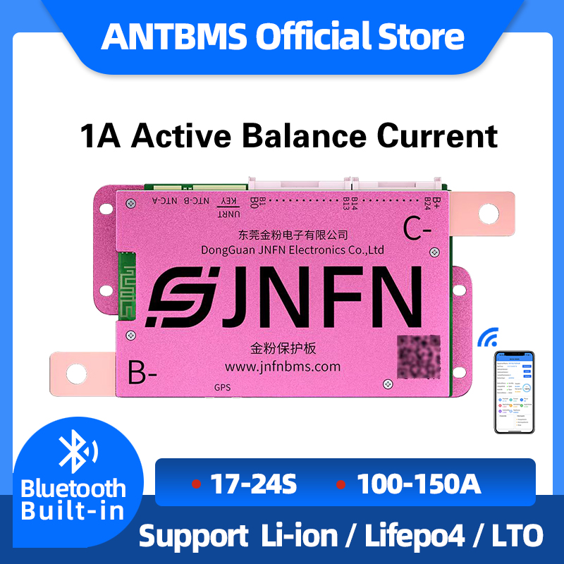 Smart Bms 20S 72V 150A Bluetooth - ANT BMS 1A Плата защиты литиевой