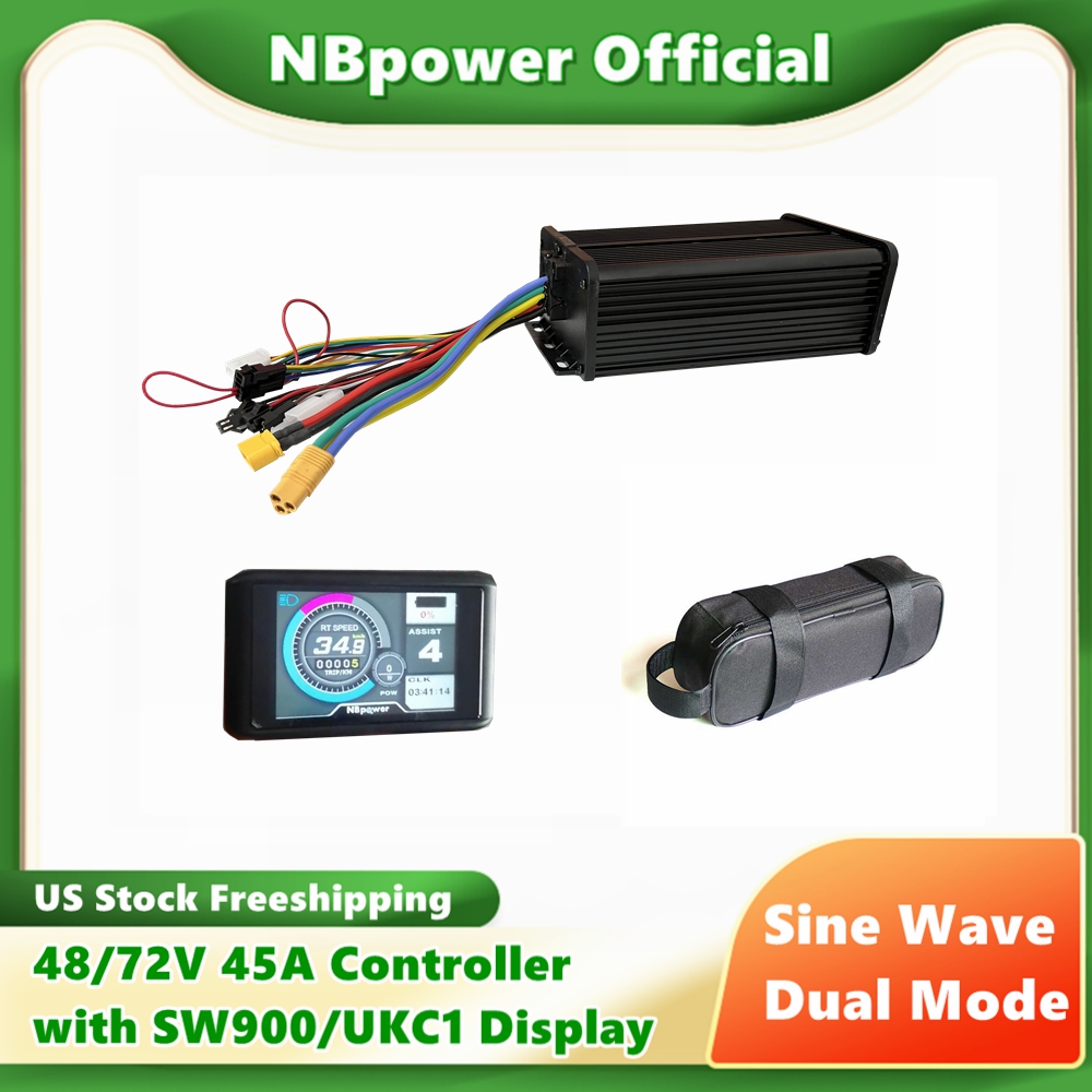 72V 45A Dual Controller - Американский двухрежимный синусоидальный контроллер NBpower 48
