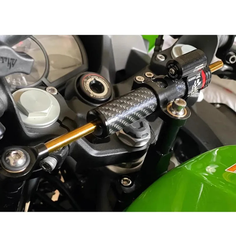 Для Kawasaki 500 2024-кронштей – обзор и цена Steering Damper Stabilizer Kit Cnc