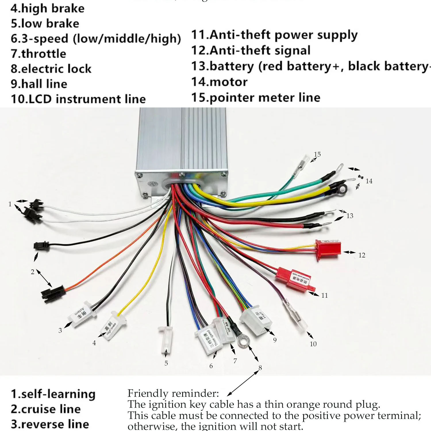 Контроллер для электровелосипе – обзор и цена 72V 45A Dual Controller