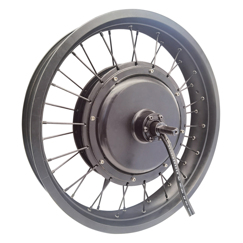 Мощный 20-дюймовый бесщеточный – обзор и цена 60V 5000W Brushless Hub Motor