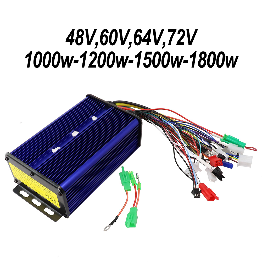 36 В 48 В 60 В 72 В 1800 Вт бе – обзор и цена 72V 45A Dual Controller