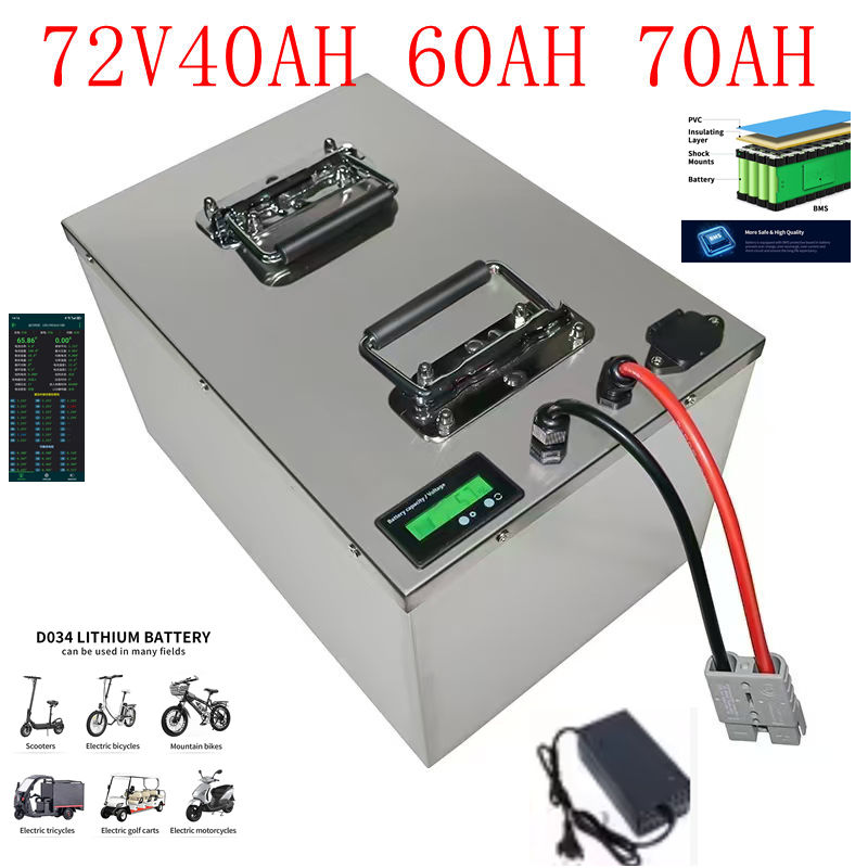 Литий-ионный аккумулятор 72В с – обзор и цена 72V 30Ah Lifepo4 Battery Pack