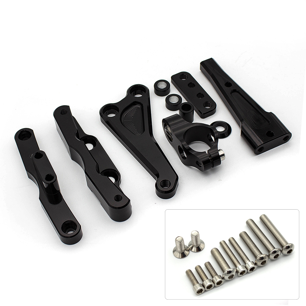 Для Honda CB650F CB 650F CB 65 – обзор и цена Steering Damper Stabilizer Kit Cnc