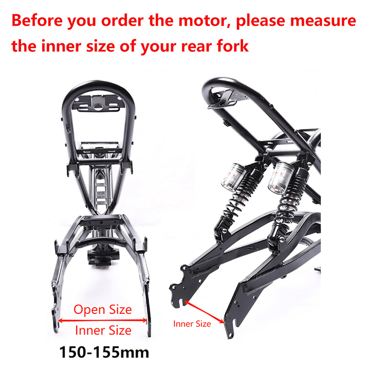 Бесщеточный безредукторный мот – обзор и цена 60V 5000W Brushless Hub Motor
