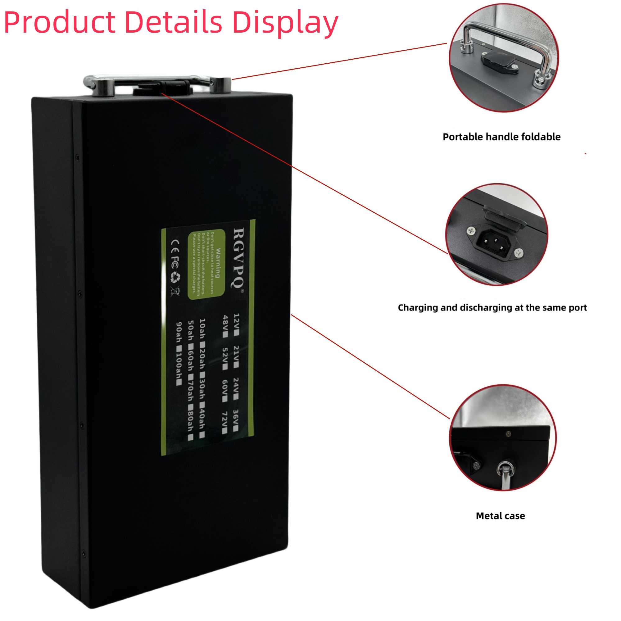 Воздушная транспортировка, акк – обзор и цена 72V 30Ah Lifepo4 Battery Pack